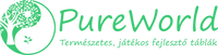 PureWorld - készségfejlesztő fa tábla 