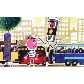 Diafilm - Zebra Zoli kalandjai (közlekedési ismeretek)