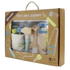 Állítható játék szerszámtartó öv tele szerszámokkal