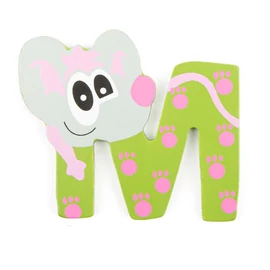 Small foot színes fa nagy M betű