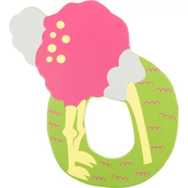 Small foot 4664 színes fa betű nagy O