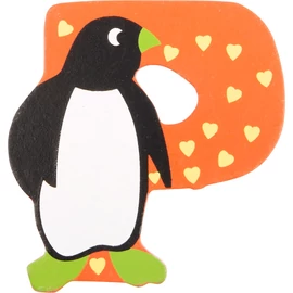 Small foot színes fa nagy P betű