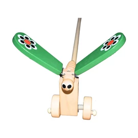 Csattógós lepke zöld