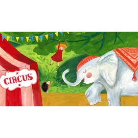 Diafilm - Szeleverdi Fánni a cirkuszban