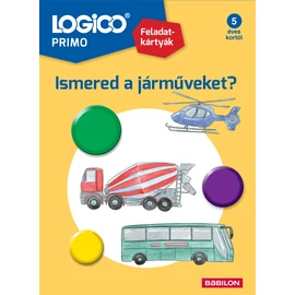 Logico Primo - Ismerd meg a járműveket! feladatcsomag