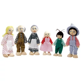 Fa babacsalád hat taggal