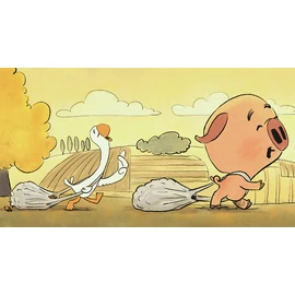 Diafilm - Malac és Liba kirándul (Malac és Liba)