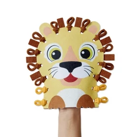 Melissa and Doug Kreatív játék kezdőknek, Hurkold! - vadállatka bábok