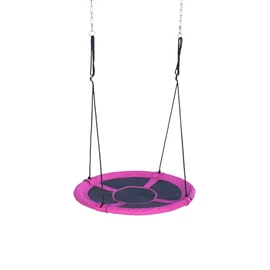 Wonderland Fészekhinta 120 cm-es átmérőjű rózsaszín