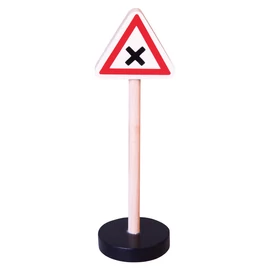 KRESZ-tábla - egyenrangú kereszteződés