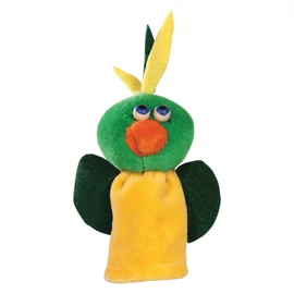 Ujjbáb - zöld papagáj