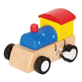 Felhúzható piros mozdony