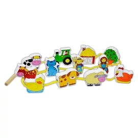 Fűzőcske játék - farm