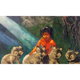 Diafilm - Maugli, a farkasok fia