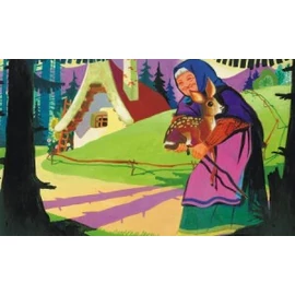 Diafilm - Öreg néne őzikéje