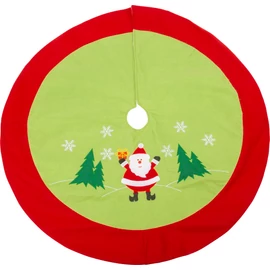 Karácsonyfatalp takarószoknya - Télapós
