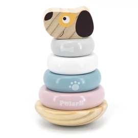 Montesszori kutya torony - kicsi, pasztell színű