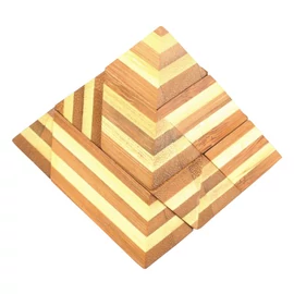 Logikai gúla bambuszból - fa ördöglakat