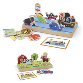 Farm és kalóz játékkészlet 