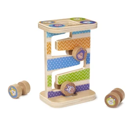 Melissa and Doug készségfejlesztő fajáték Cikk-cakk torony