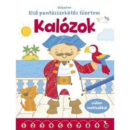 Kalózok - pontösszekötő füzet óvodásoknak matricákkal
