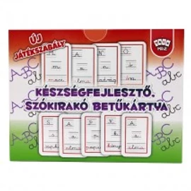 Magyar nyelvű betű kártya