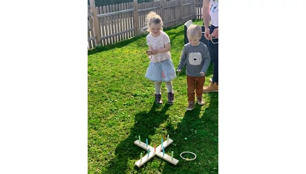 Kötélkarikás célbadobó játék tökéletes bulimentő