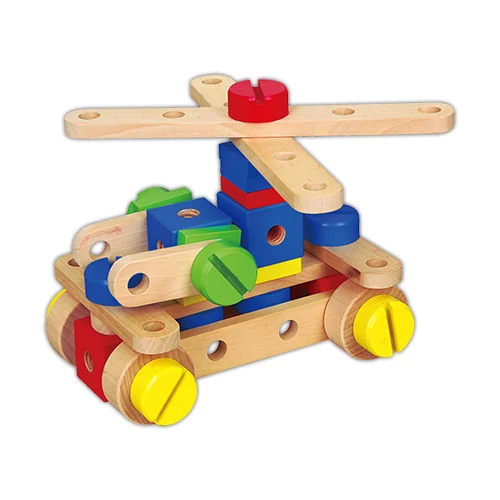 Kombi fa építő játék - nagy