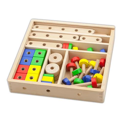 Kombi fa építő játék - nagy