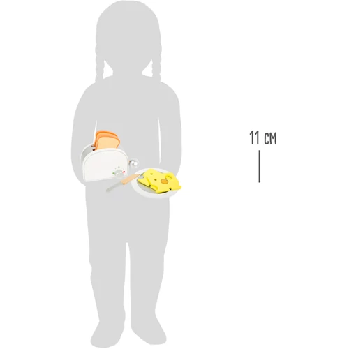 Small foot Fa játék kenyérpirító fehér