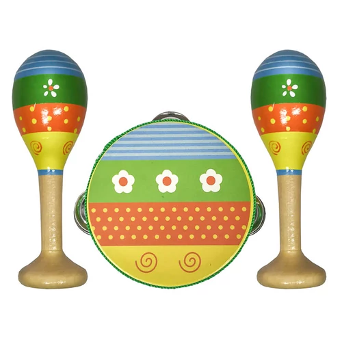 Virágos hangszerkészlet 3 részes kicsi