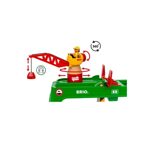 Brio World 33996 konténer emelődaru