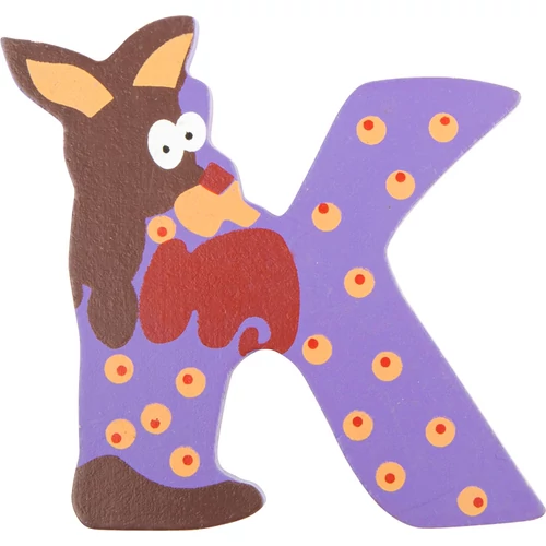 Small foot színes fa nagy K betű