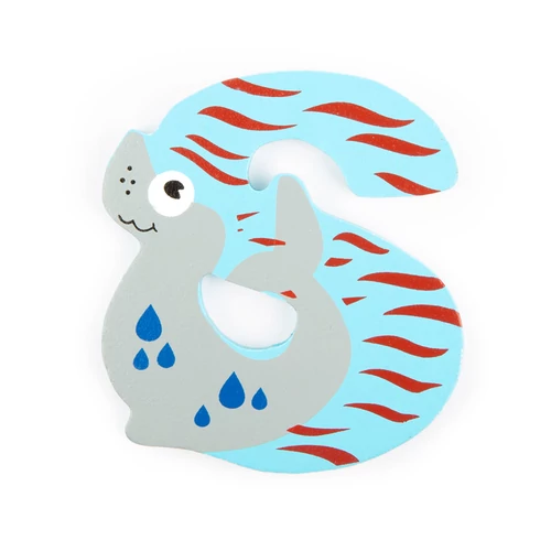 Small foot színes fa nagy S betű