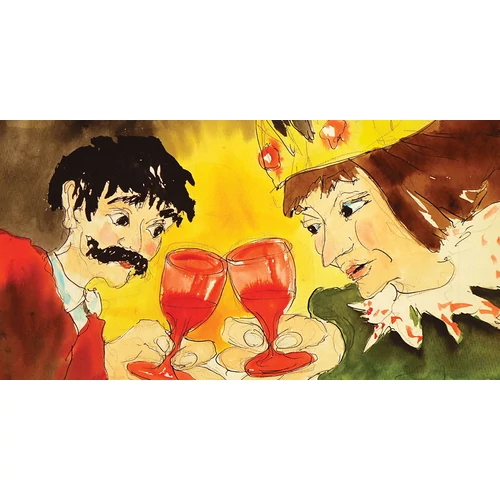 Grimm testvérek meséje Csizmás Kandúr diafilmen