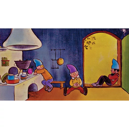 Diafilm mese A 7 kis törpe egyedül