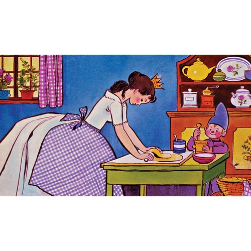 B. Radó Lili meséje A 7 kis törpe egyedül diafilmen