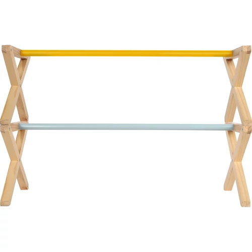 Szabadtéri fa akadálypálya magas állásban