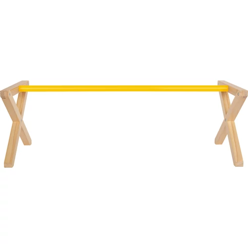 Small foot cavaletti sárga akadályrúd oldalról