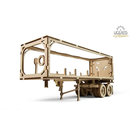 UGEARS modell Heavy Boy truck VM-03 pótkocsi