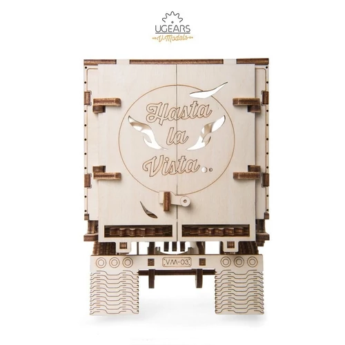 UGEARS modell - 3D puzzle - Heavy Boy truck VM-03 pótkocsi
