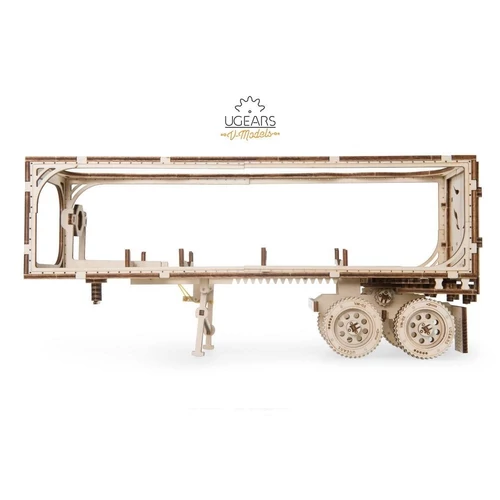 UGEARS Heavy Boy truck VM-03 pótkocsi oldalról
