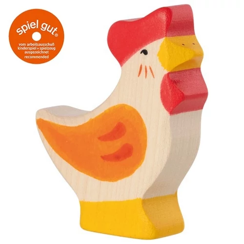 Holztiger fa figura álló tyúk