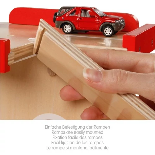 Könnyen illeszthető rámpák fából