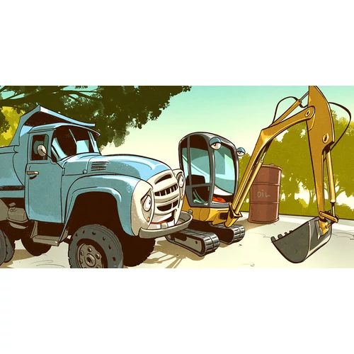 Diafilm mese - Ármányos Bobcat és Markoló Márk