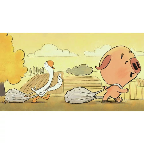 Diafilm - Malac és Liba kirándul (Malac és Liba)