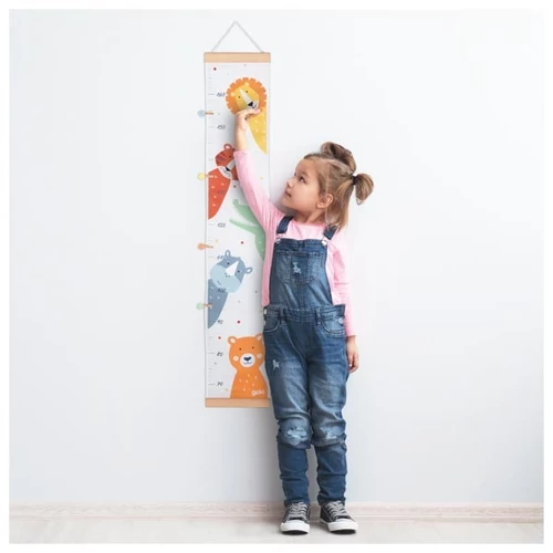 Állatbarátok fa magasságmérő 150 cm-ig mér