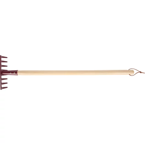 Bordó fém gereblye gyerekeknek