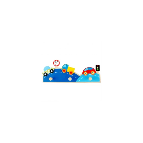 Hármas fali fogas - autós