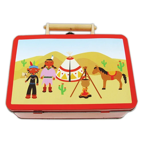 Indián készlet hordózó bőröndben